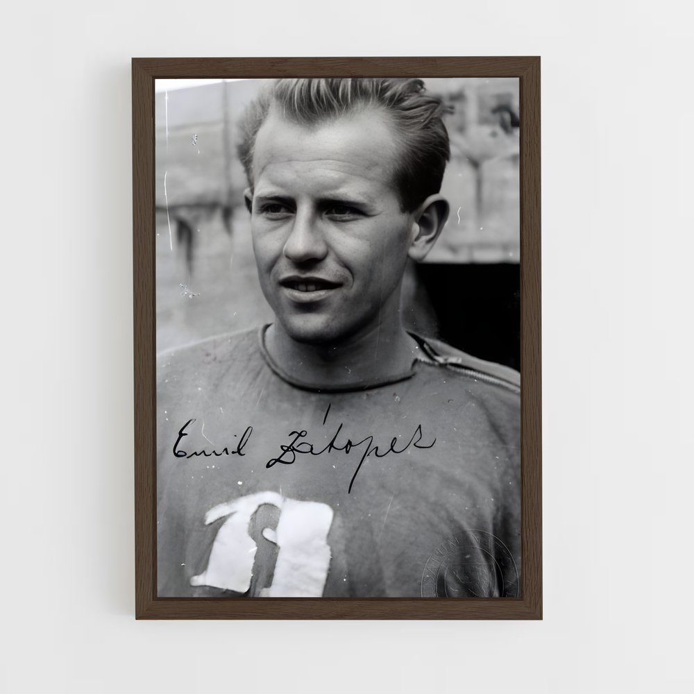 Poster Sourire d'Emil – affiche Athlétisme (vue 5)